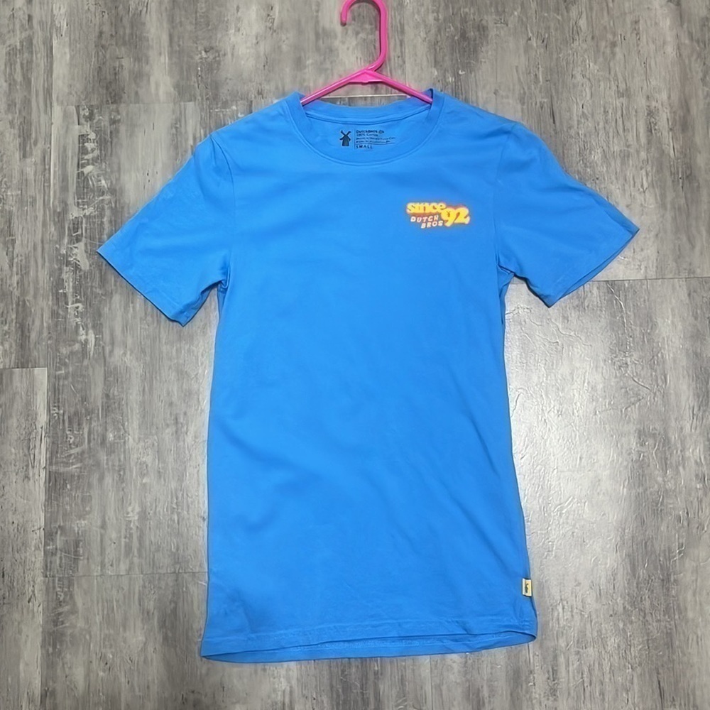Dutch Bros Blue Since '92 Logo Tee Size Small